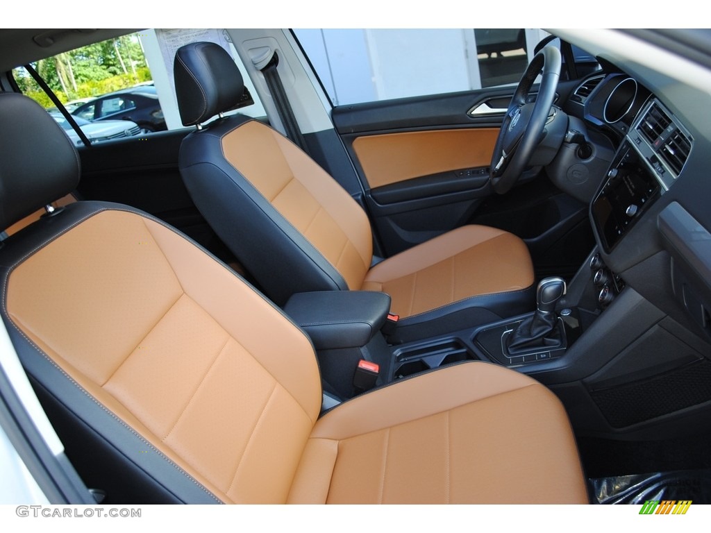 Golden Oak/Black Interior 2018 Volkswagen Tiguan SE Photo #124168829