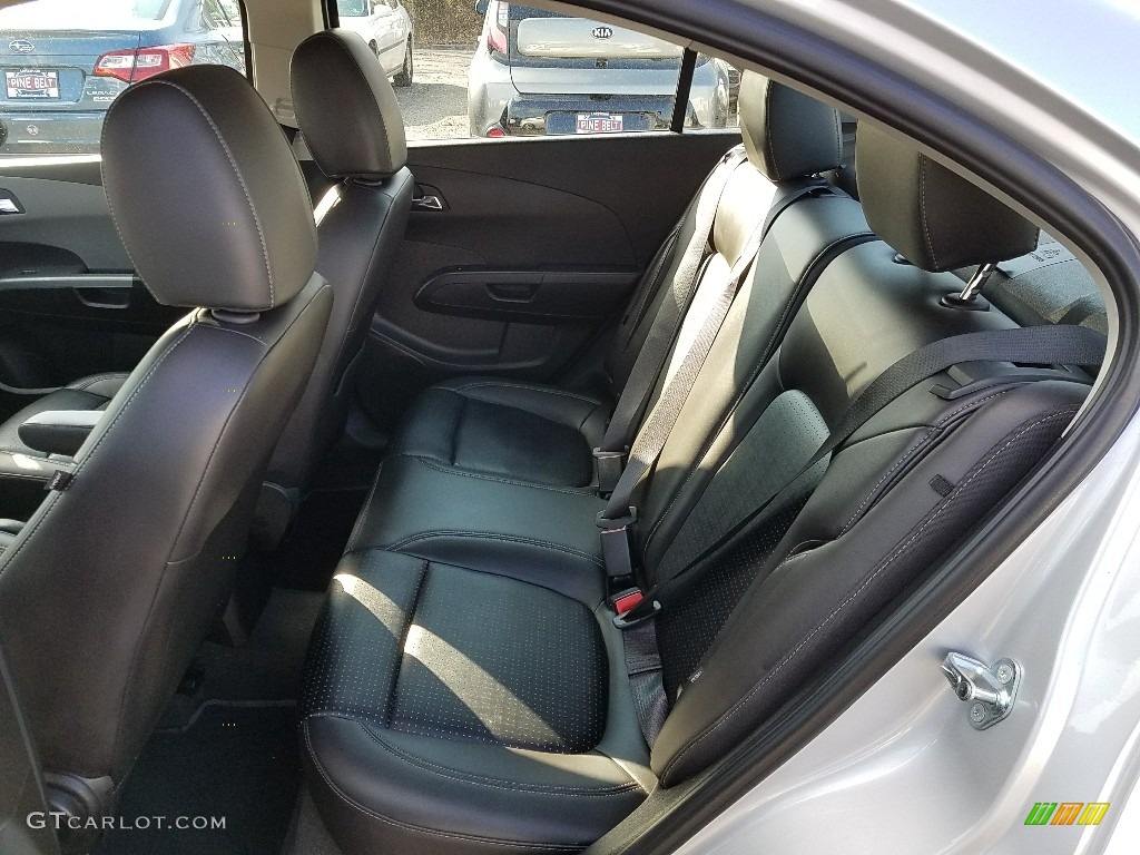 2017 Chevrolet Sonic Premier Sedan Rear Seat Photo #124169345