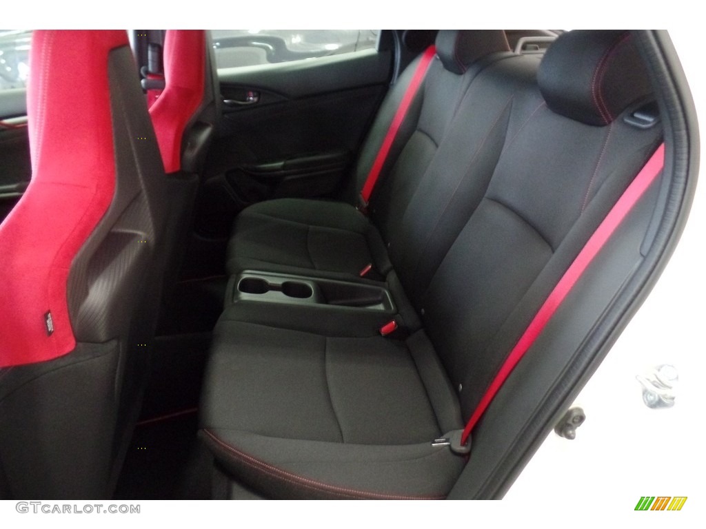 Type R Red/Black Suede Effect Interior 2018 Honda Civic Type R Photo #124171697