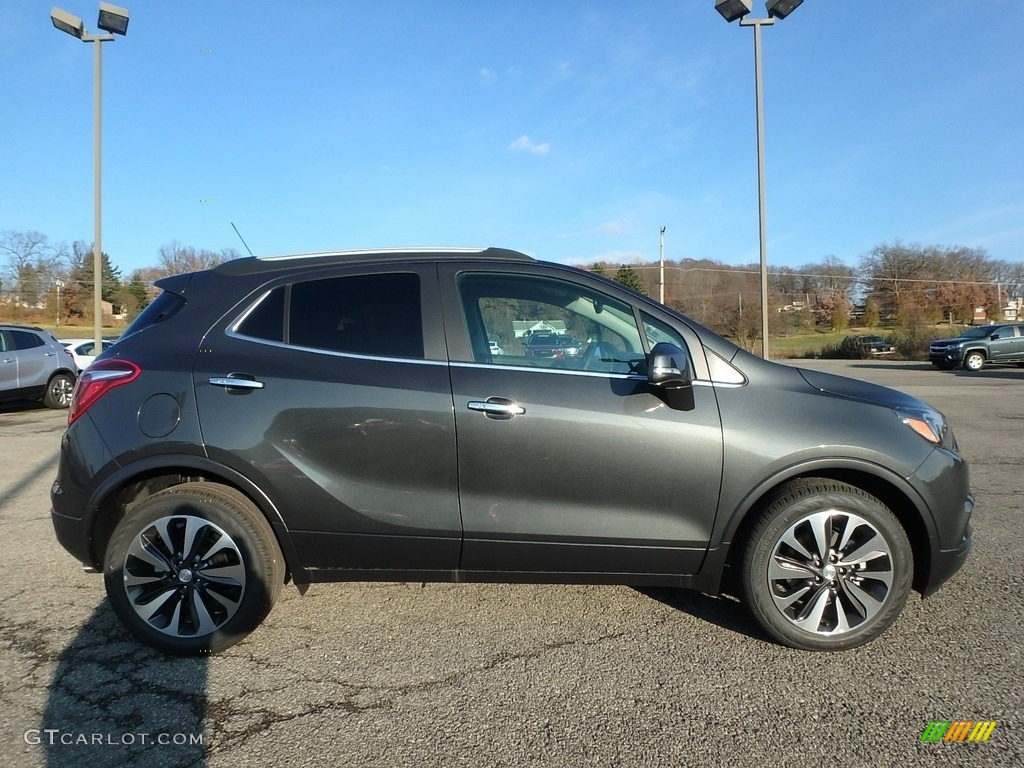 Graphite Gray Metallic 2018 Buick Encore Preferred II Exterior Photo #124171964