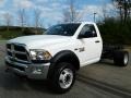 2018 Bright White Ram 4500 Tradesman Regular Cab 4x4 Chassis  photo #2