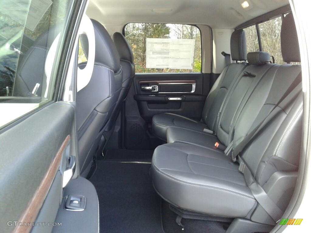 Black Interior 2018 Ram 2500 Laramie Crew Cab 4x4 Photo #124174862