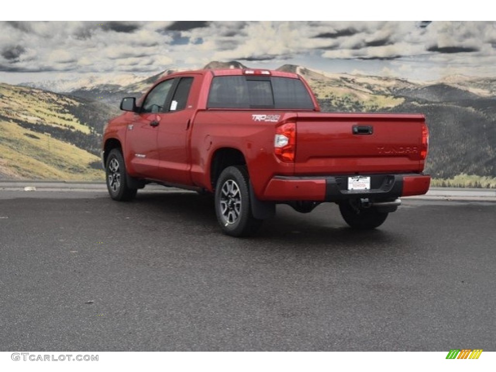 2018 Tundra SR5 Double Cab 4x4 - Barcelona Red Metallic / Black photo #3