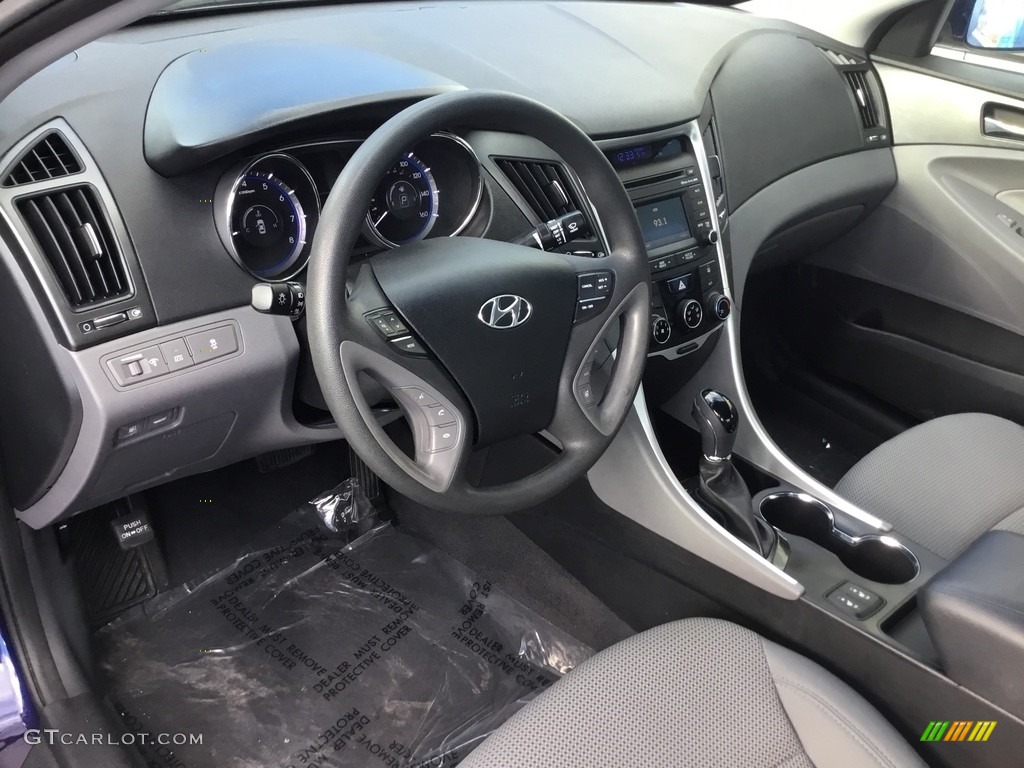 2014 Sonata GLS - Indigo Blue Pearl / Gray photo #3