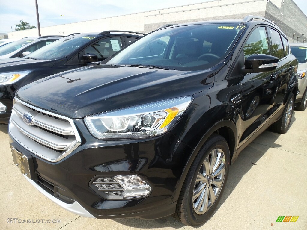 2017 Escape Titanium - Shadow Black / Charcoal Black photo #1