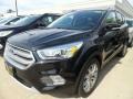 2017 Shadow Black Ford Escape Titanium  photo #1