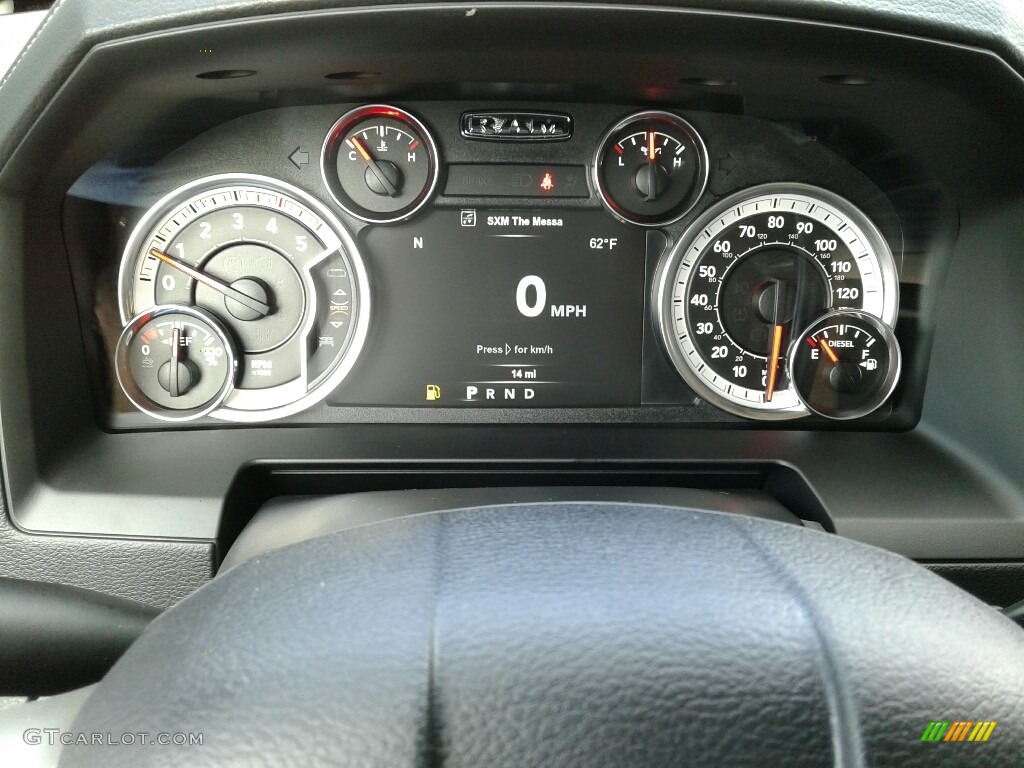 2018 Ram 2500 Laramie Crew Cab 4x4 Gauges Photo #124175195