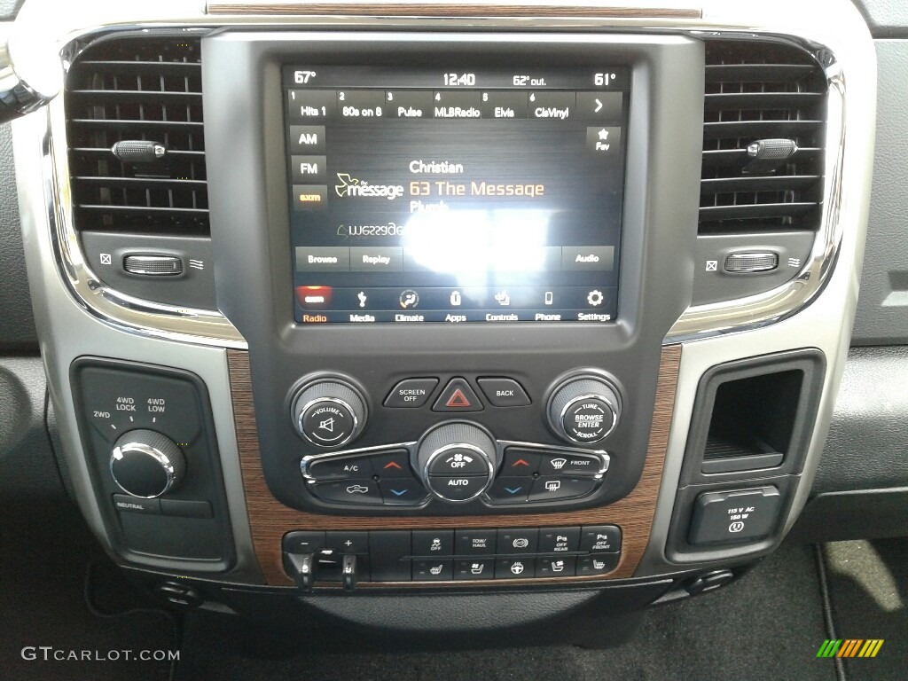 2018 Ram 2500 Laramie Crew Cab 4x4 Controls Photo #124175225