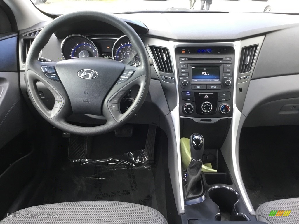 2014 Sonata GLS - Indigo Blue Pearl / Gray photo #12