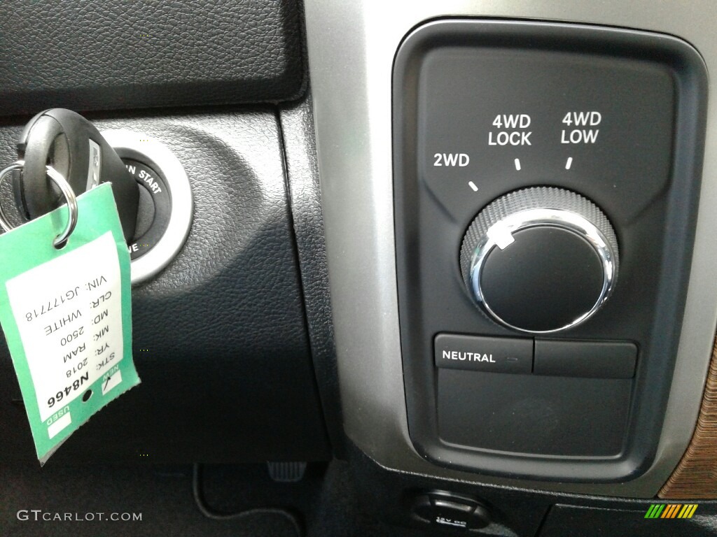 2018 Ram 2500 Laramie Crew Cab 4x4 Controls Photo #124175432