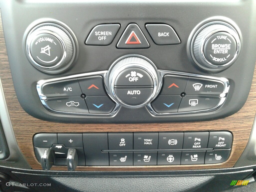 2018 Ram 2500 Laramie Crew Cab 4x4 Controls Photo #124175465