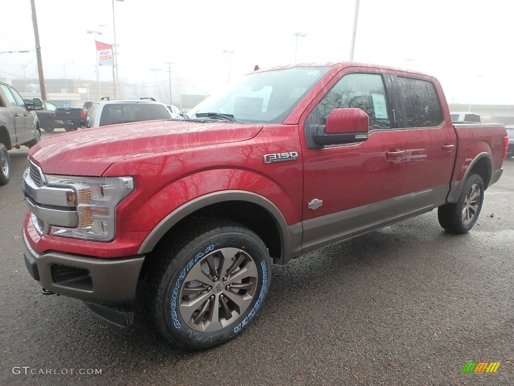 2018 F150 King Ranch SuperCrew 4x4 - Ruby Red / King Ranch Kingsville photo #7