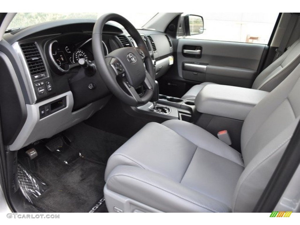 Graphite Interior 2018 Toyota Sequoia Limited 4x4 Photo #124175991