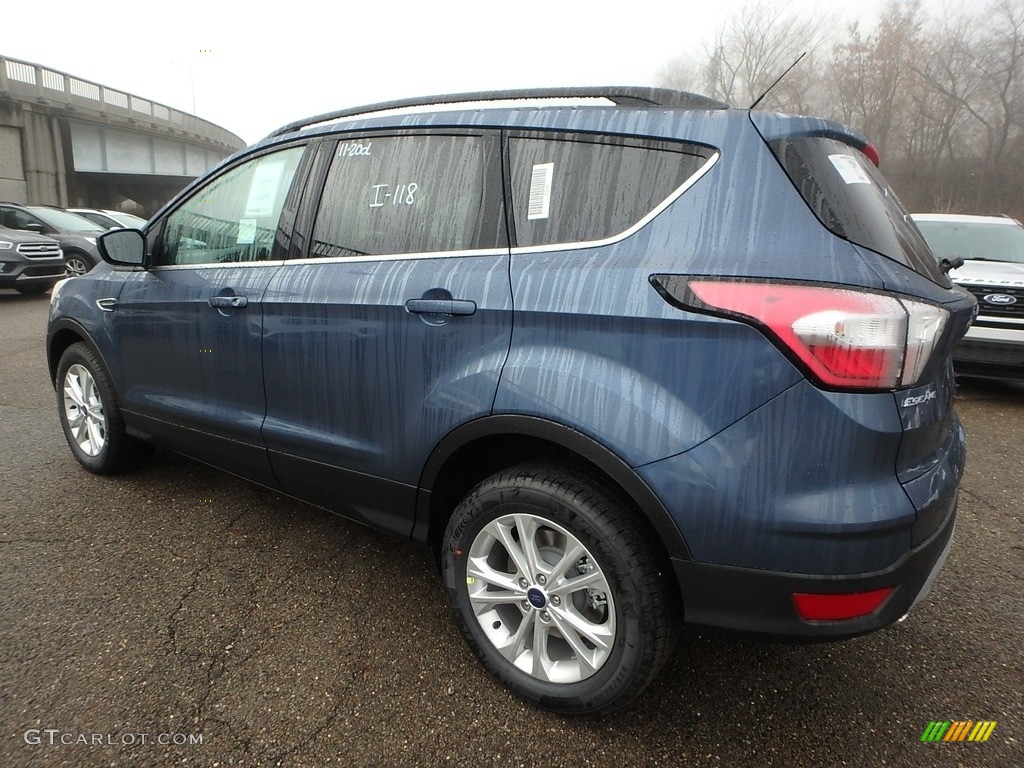 2018 Escape SE 4WD - Blue Metallic / Charcoal Black photo #5