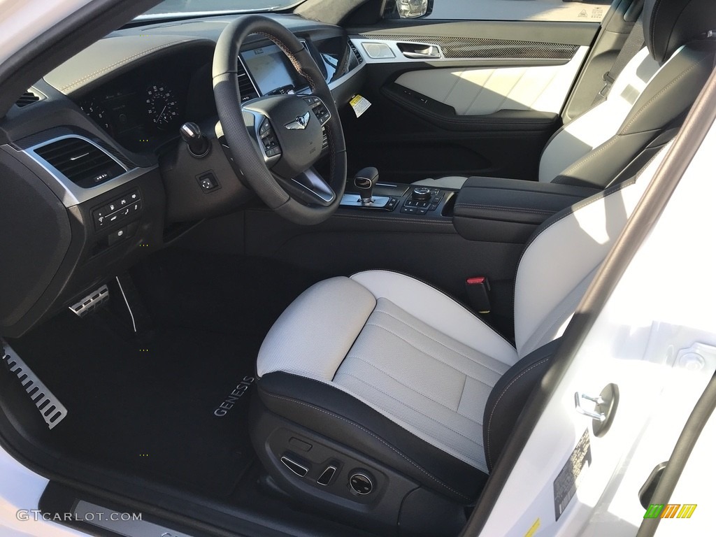 Gray Interior 2018 Hyundai Genesis G80 AWD Photo #124178465