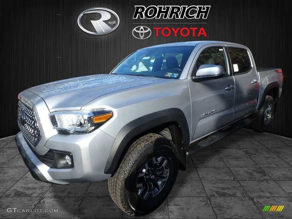 2018 Tacoma TRD Off Road Double Cab 4x4 - Silver Sky Metallic / Graphite w/Gun Metal photo #4