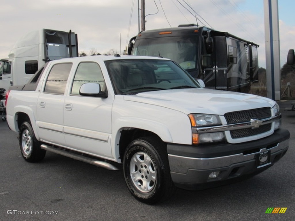 2005 Avalanche LT - Summit White / Tan/Neutral photo #7