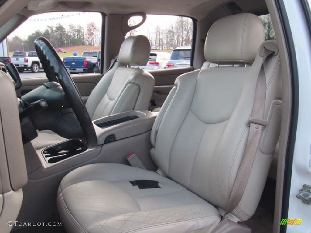2005 Avalanche LT - Summit White / Tan/Neutral photo #10