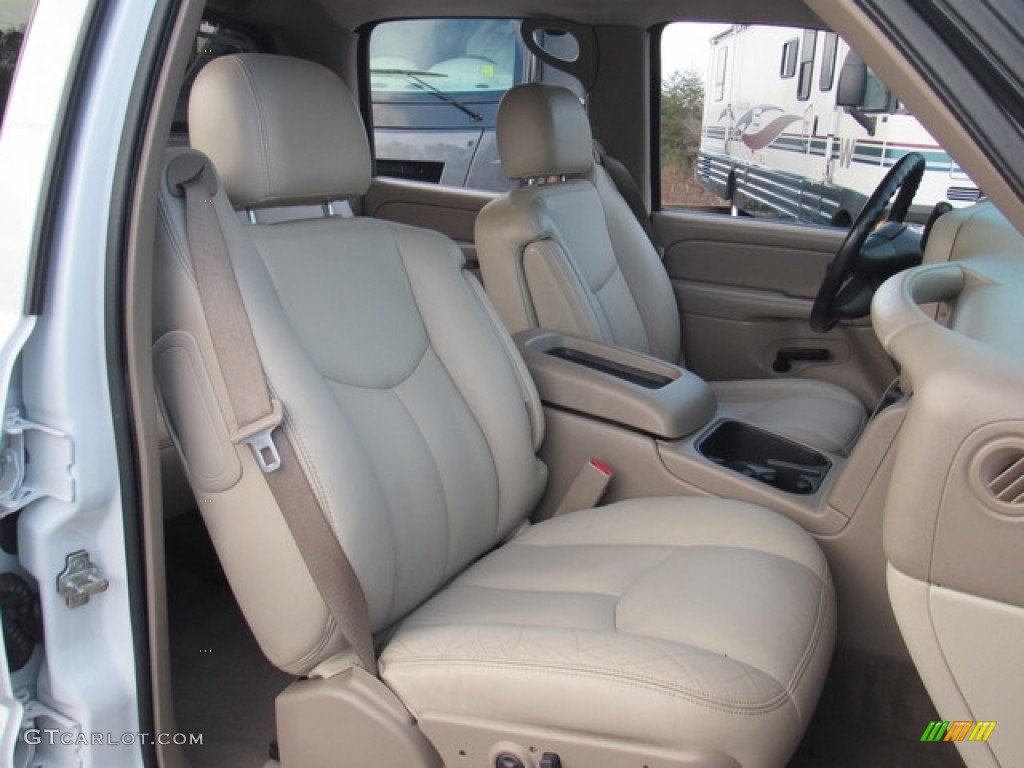 2005 Avalanche LT - Summit White / Tan/Neutral photo #11