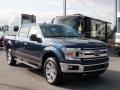 2018 Blue Jeans Ford F150 XLT SuperCrew 4x4  photo #7