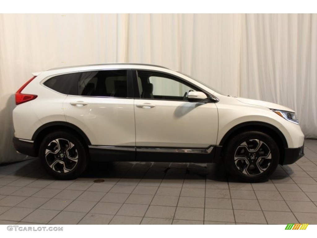 2018 CR-V Touring AWD - White Diamond Pearl / Ivory photo #2