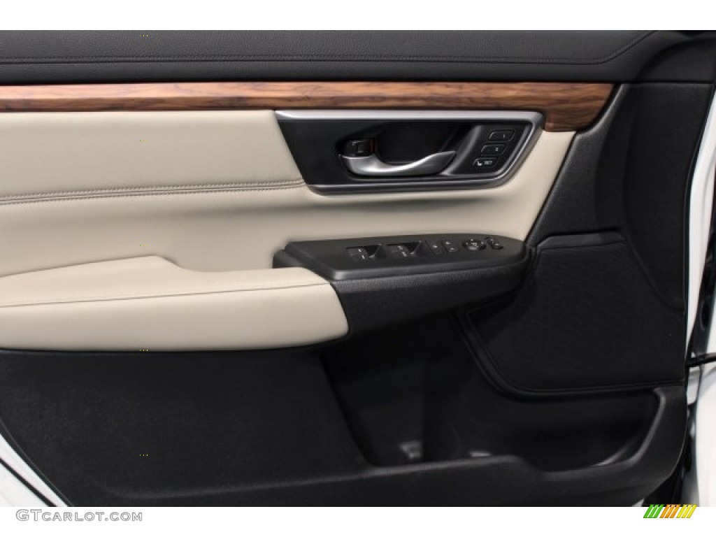 2018 CR-V Touring AWD - White Diamond Pearl / Ivory photo #7