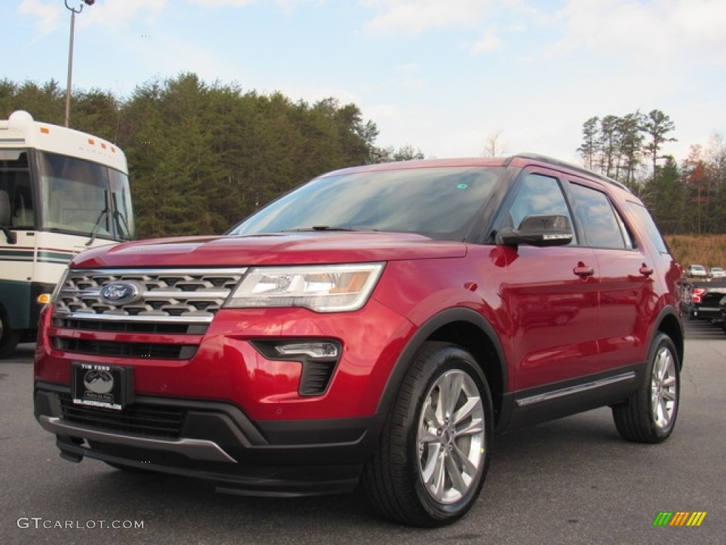 Ruby Red Ford Explorer