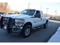 2012 Oxford White Ford F350 Super Duty XLT SuperCab 4x4  photo #7