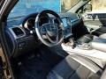 2017 Diamond Black Crystal Pearl Jeep Grand Cherokee Overland 4x4  photo #7