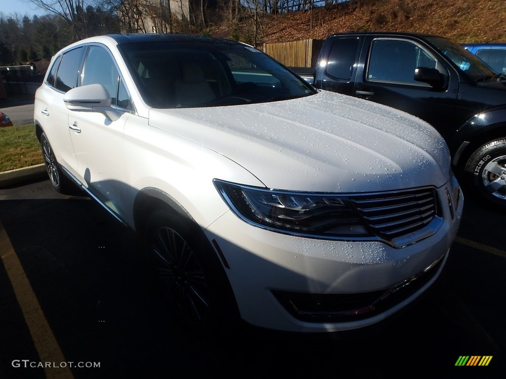 White Platinum 2017 Lincoln MKX Black Label AWD Exterior Photo #124184909