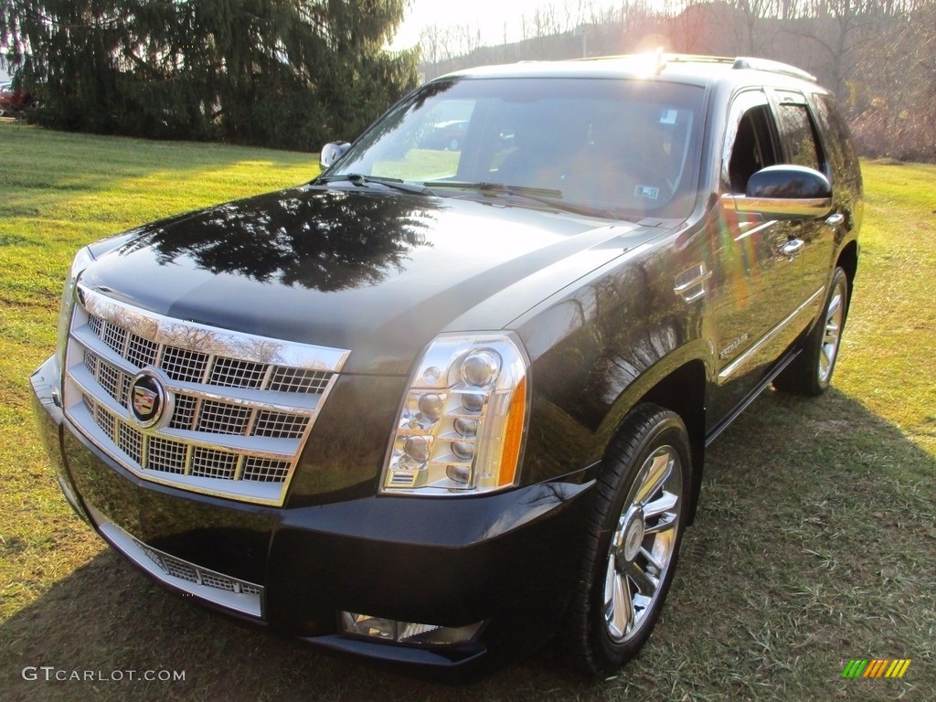 2013 Escalade Platinum AWD - Black Ice Metallic / Ebony photo #20