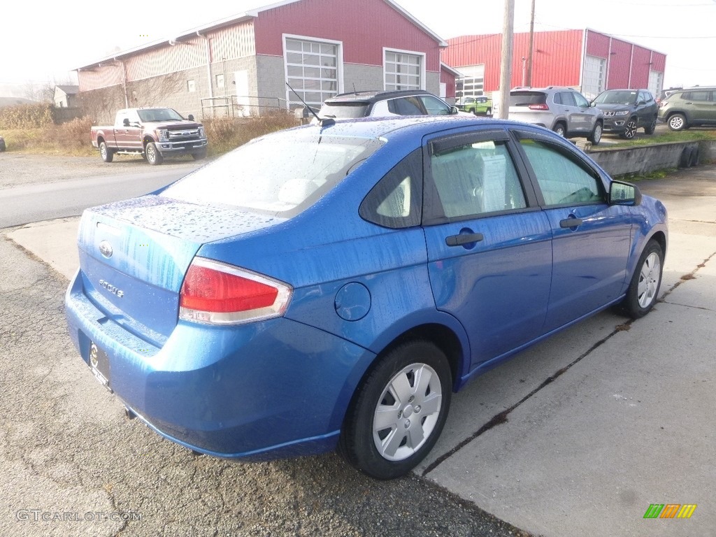 2010 Focus S Sedan - Blue Flame Metallic / Medium Stone photo #5