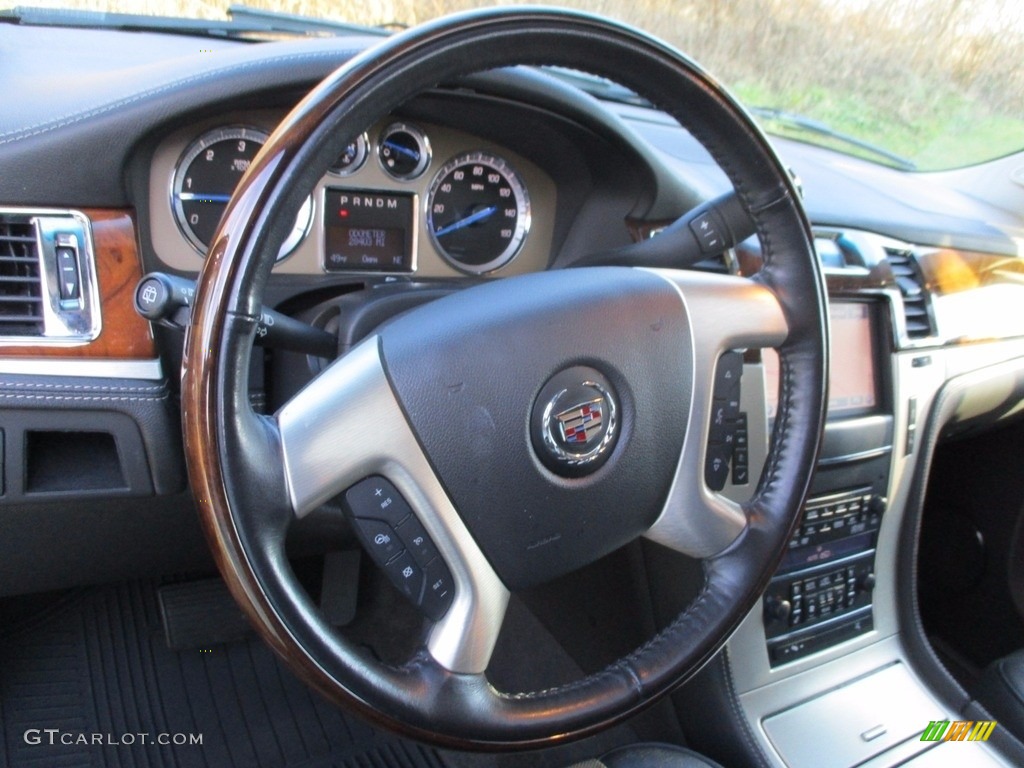 2013 Escalade Platinum AWD - Black Ice Metallic / Ebony photo #30