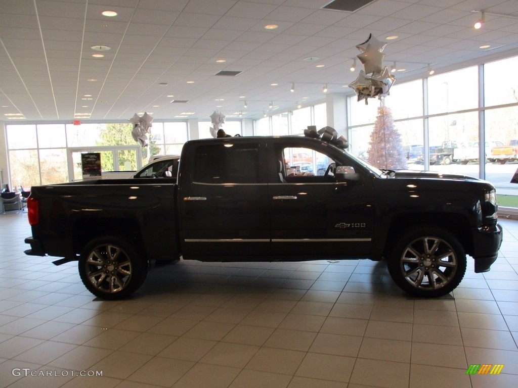 2018 Silverado 1500 LTZ Crew Cab 4x4 - Centennial Blue Metallic / Jet Black photo #10