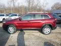 Velvet Red Pearl 2018 Jeep Cherokee Latitude Plus 4x4 Exterior