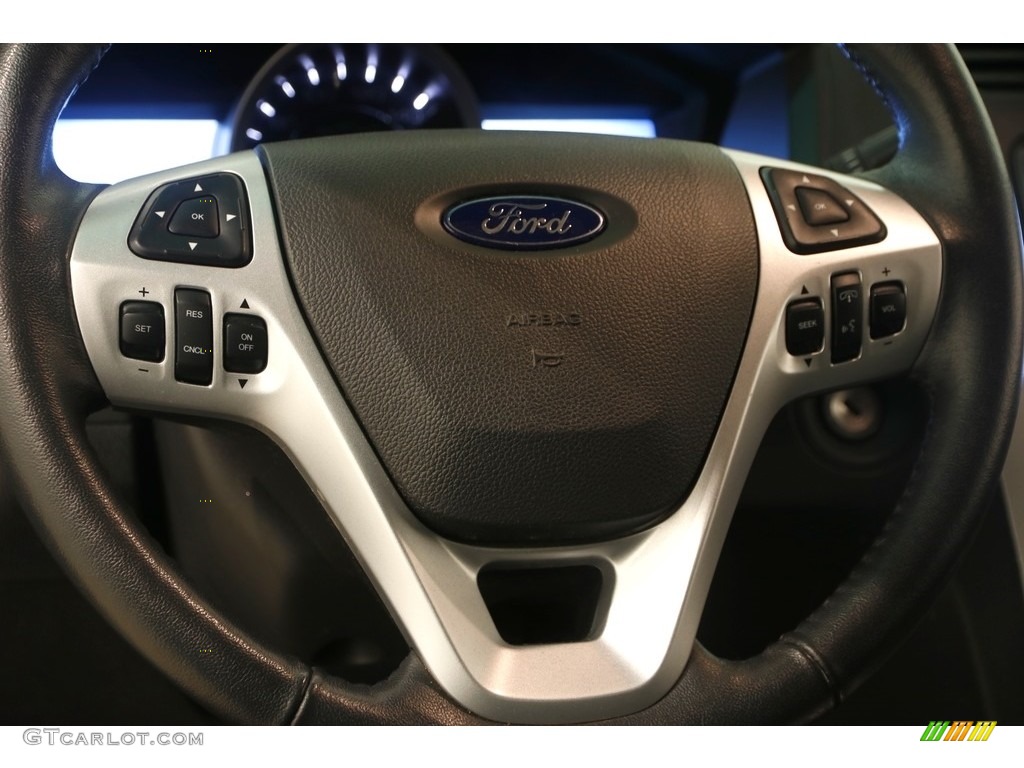 2015 Explorer XLT 4WD - Ingot Silver / Charcoal Black photo #8