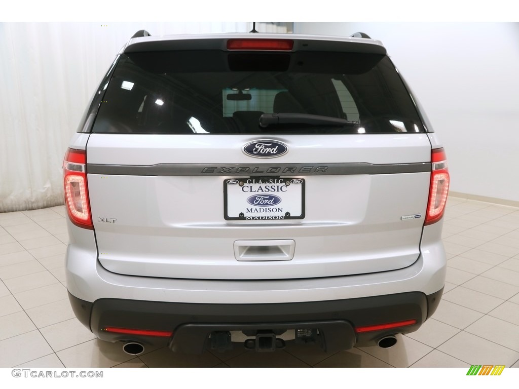 2015 Explorer XLT 4WD - Ingot Silver / Charcoal Black photo #20