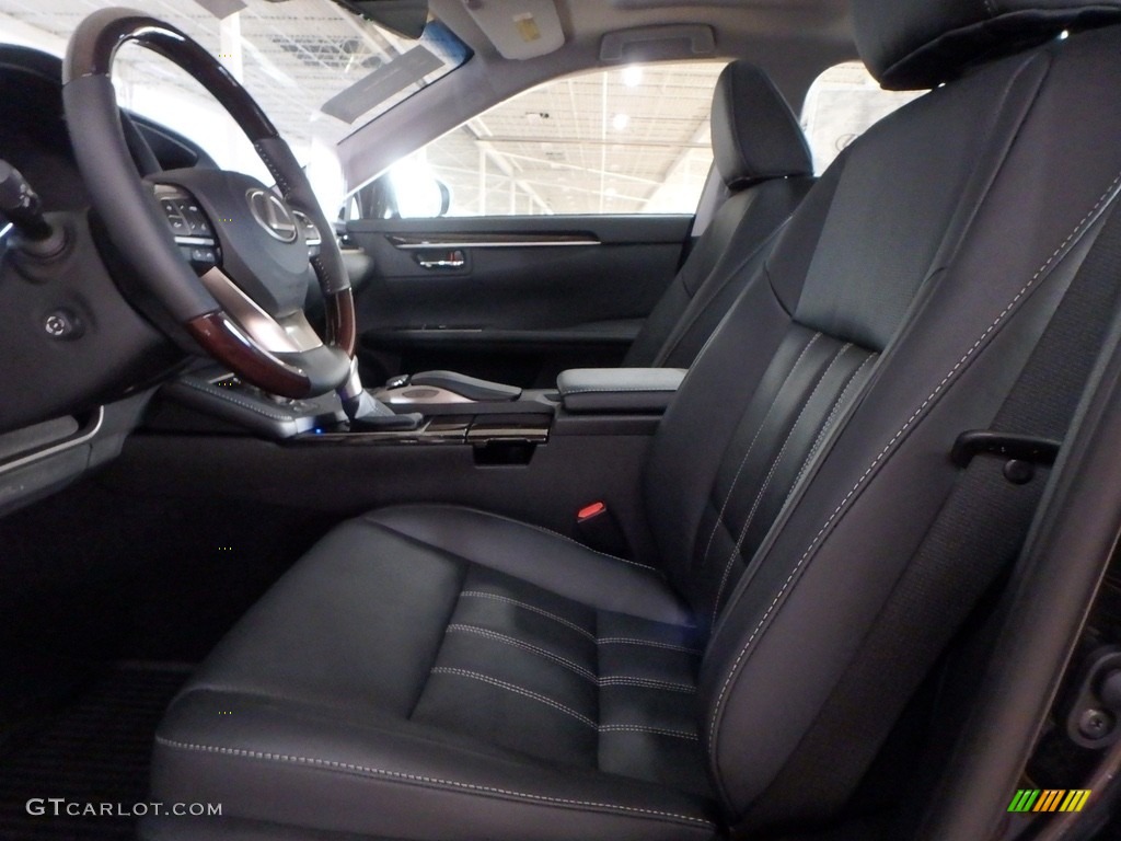 Black Interior 2018 Lexus ES 300h Photo #124187213