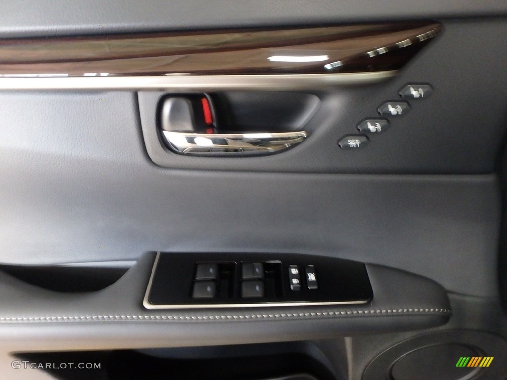 2018 Lexus ES 300h Black Door Panel Photo #124187231