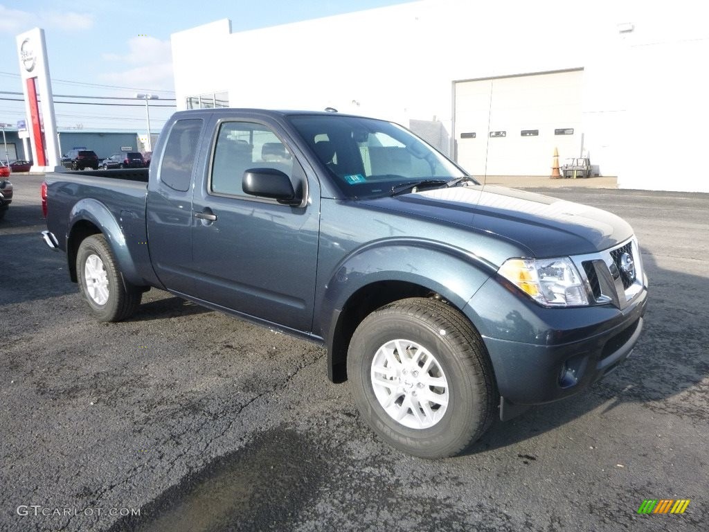 2018 Frontier SV King Cab 4x4 - Arctic Blue Metallic / Graphite photo #1