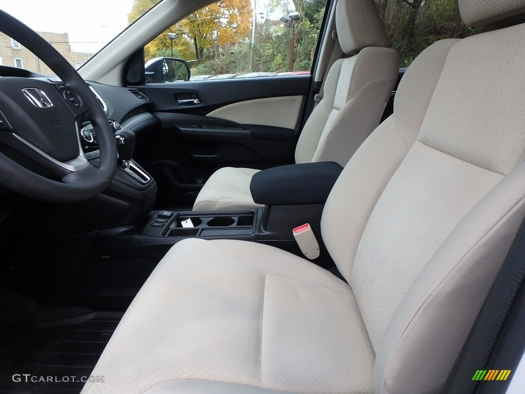 2015 CR-V EX - White Diamond Pearl / Beige photo #6