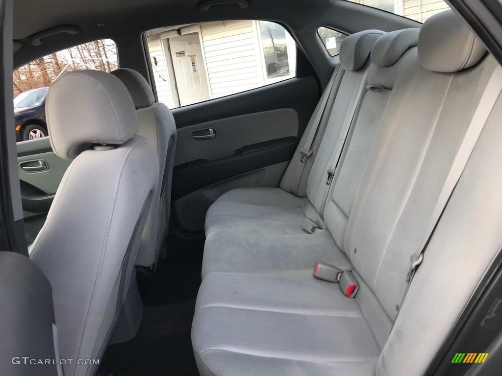 2009 Elantra SE Sedan - Carbon Gray / Black photo #17
