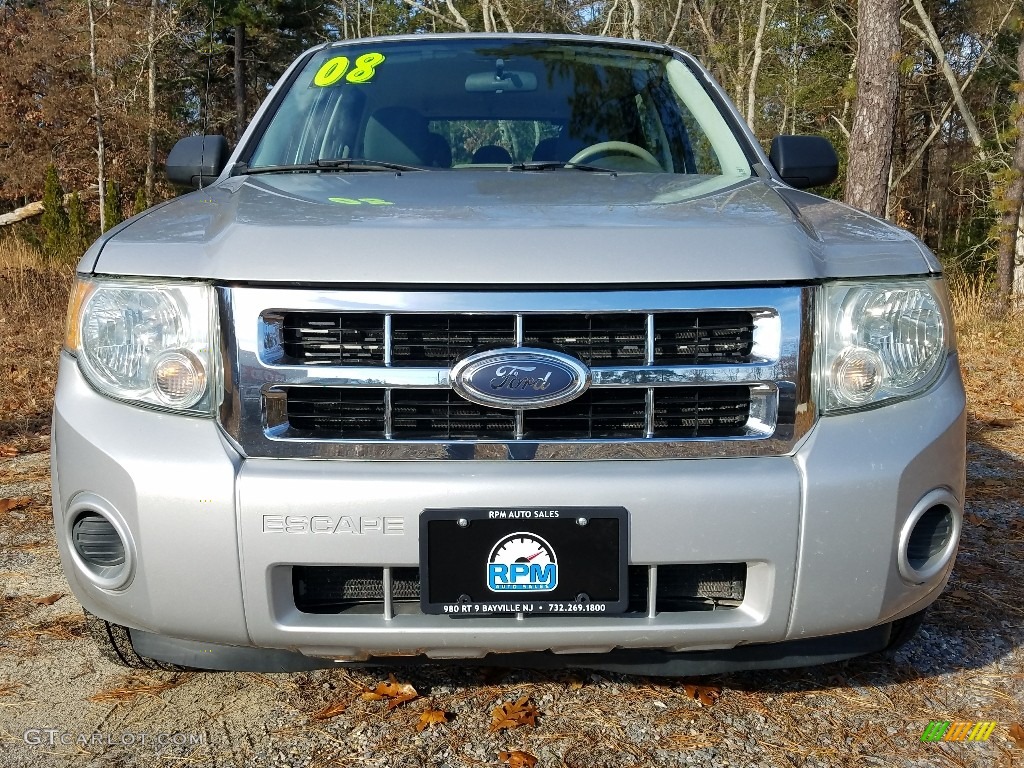 2008 Escape XLS 4WD - Silver Metallic / Stone photo #8