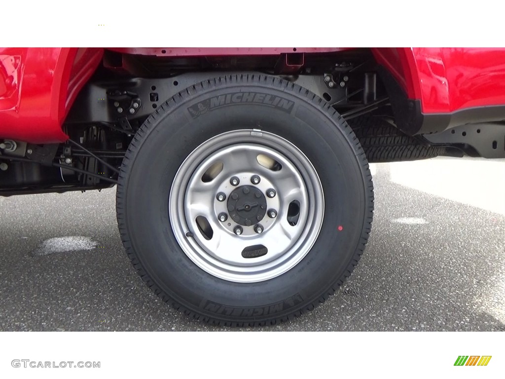 2017 F350 Super Duty XL Regular Cab 4x4 - Race Red / Medium Earth Gray photo #57