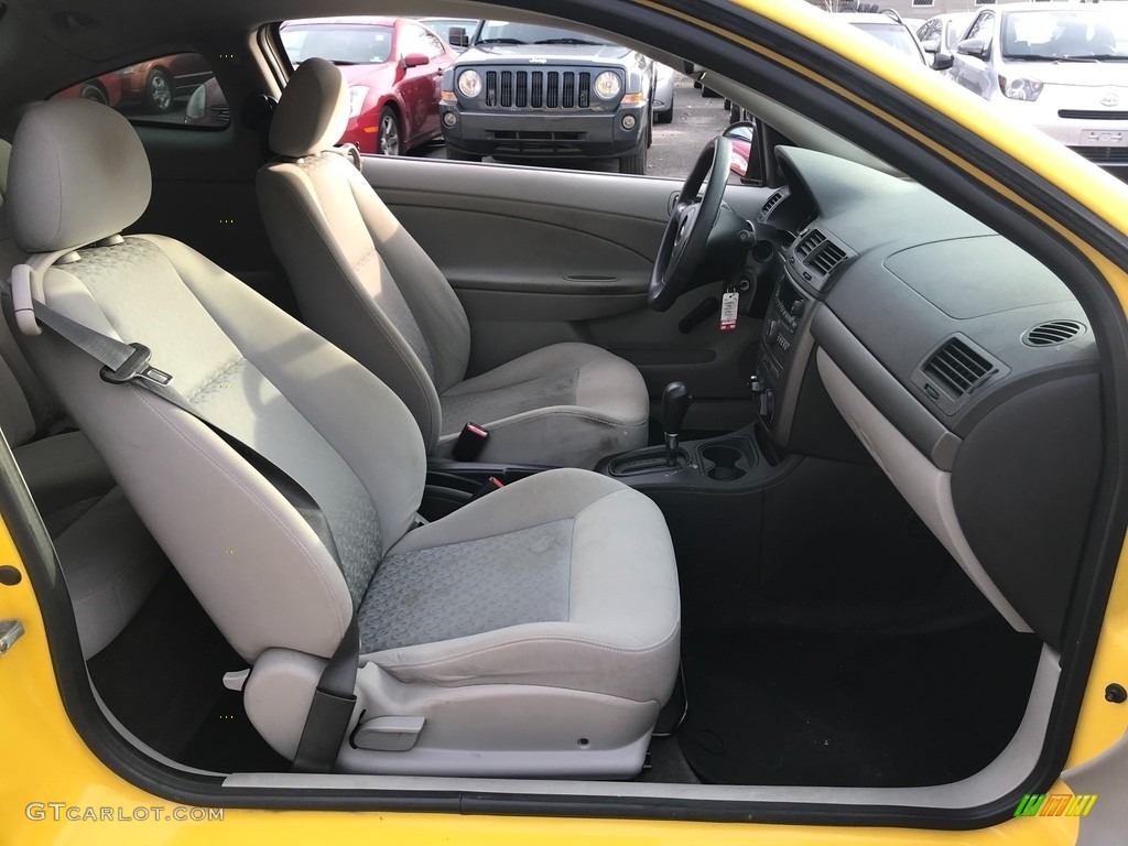 2007 Cobalt LS Coupe - Rally Yellow / Gray photo #13