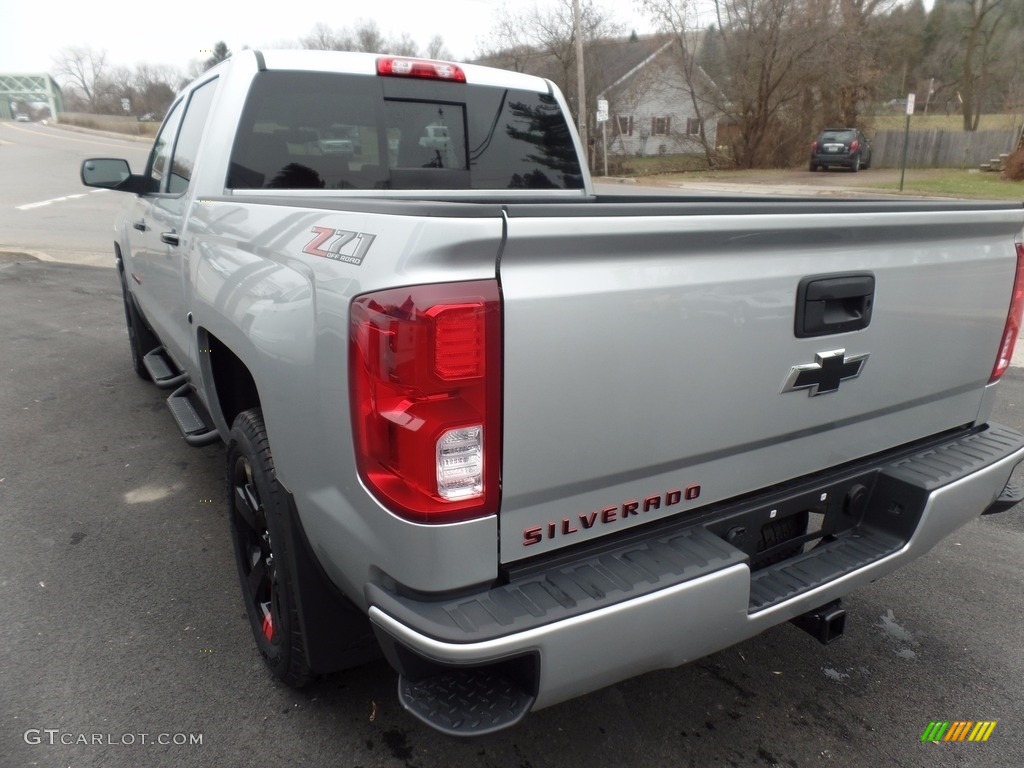 2018 Silverado 1500 LTZ Crew Cab 4x4 - Silver Ice Metallic / Jet Black photo #5