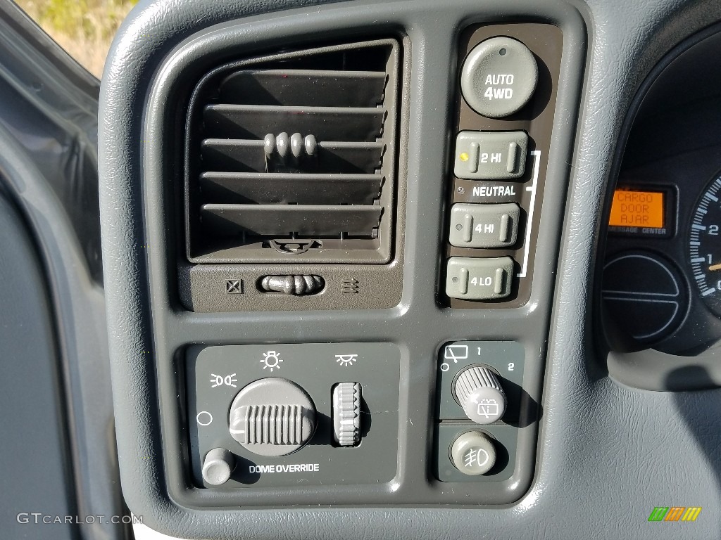 2002 Yukon XL SLE 4x4 - Storm Gray Metallic / Pewter/Shale photo #20