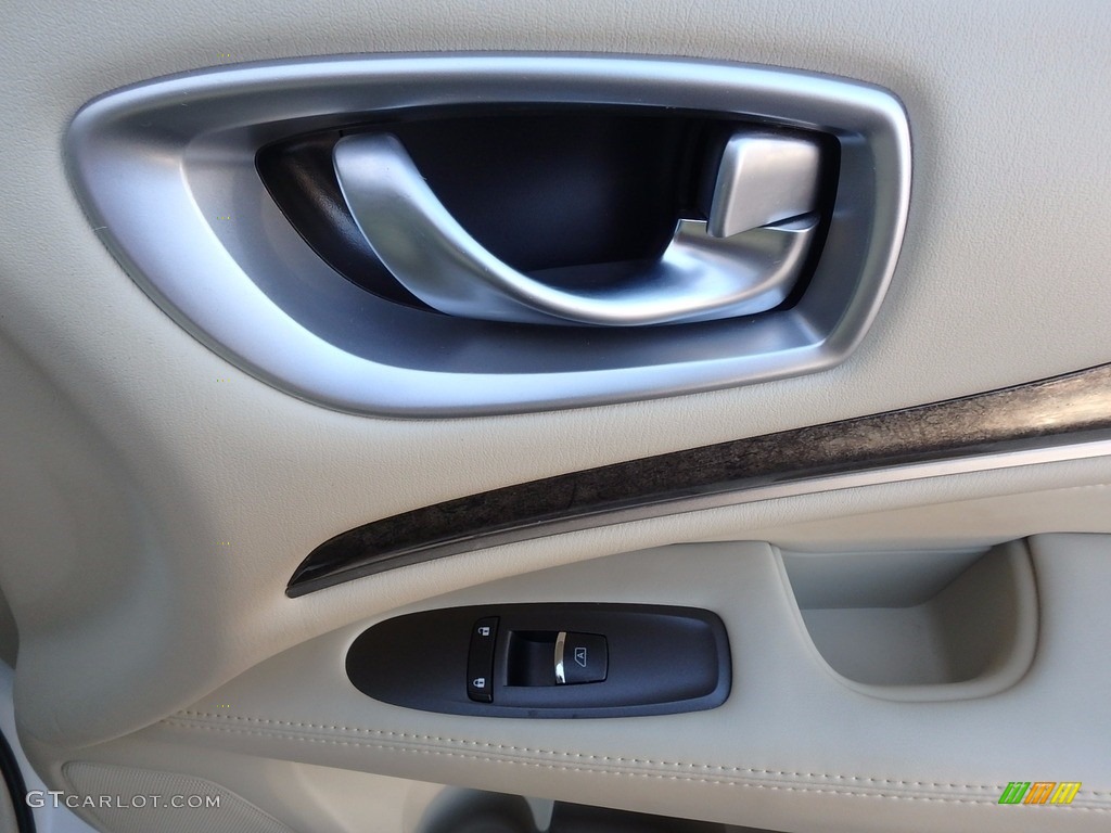 2014 QX60 3.5 AWD - Moonlight White / Wheat photo #11