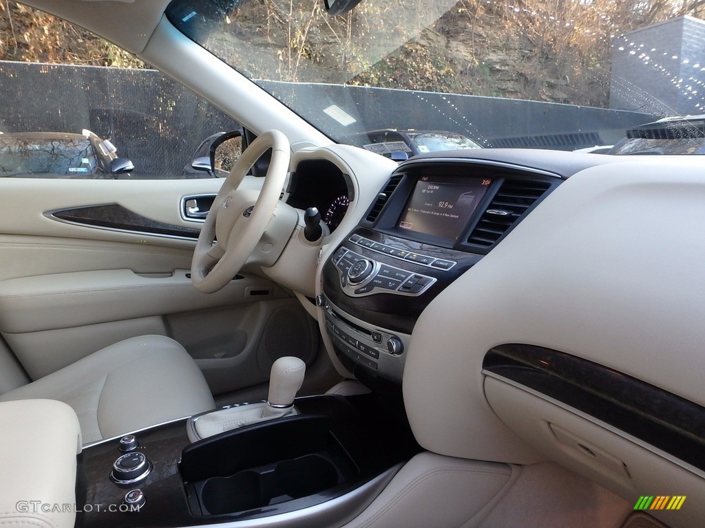 2014 QX60 3.5 AWD - Moonlight White / Wheat photo #13