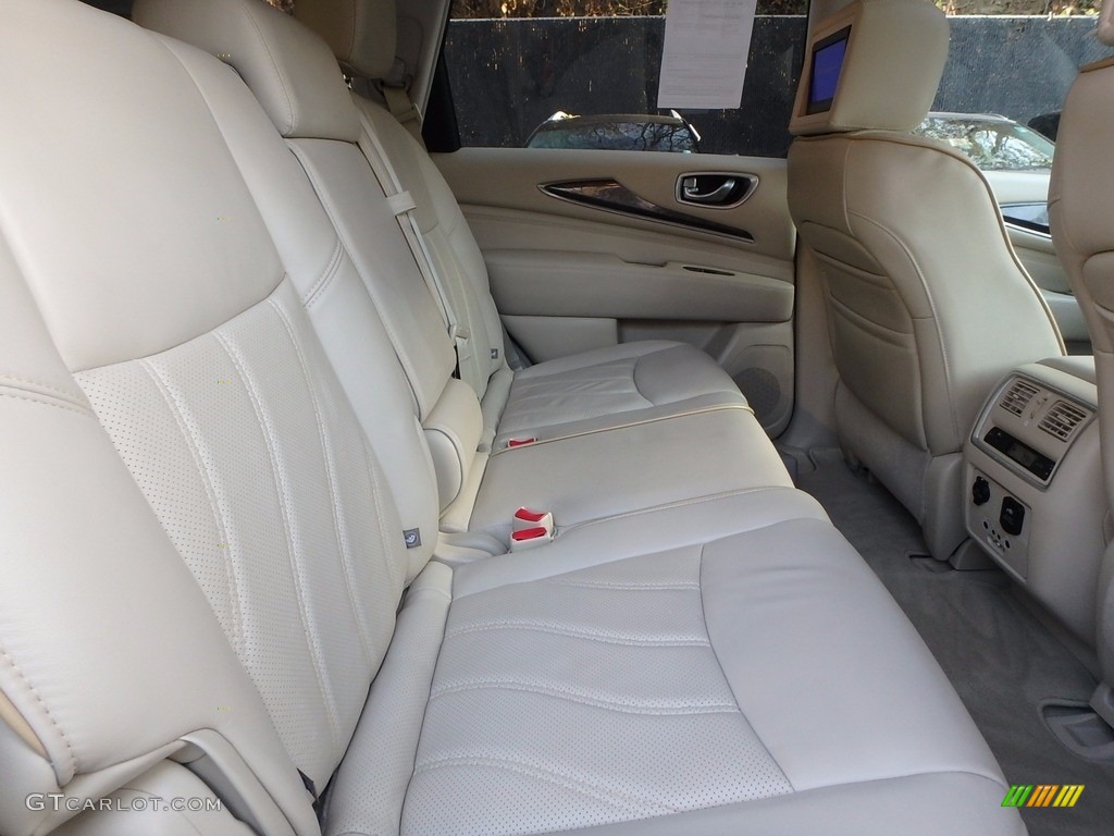 2014 QX60 3.5 AWD - Moonlight White / Wheat photo #15